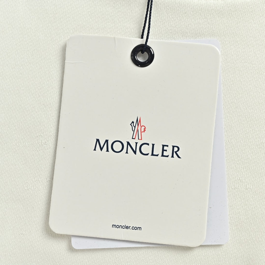 Moncler 26SS Classic Badge Embroidered Logo Crew Neck Sweatshirt