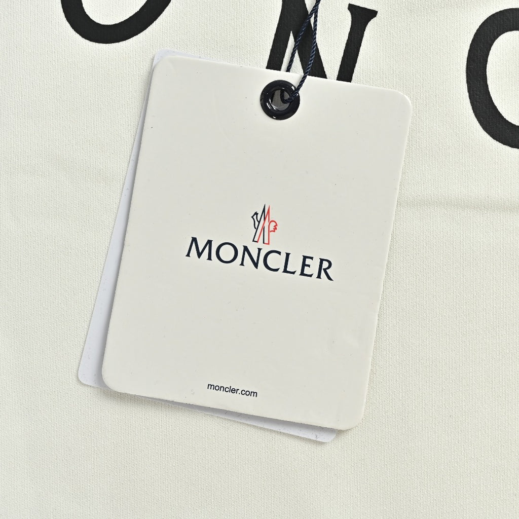 Moncler 26SS Collar Arc Letter Logo Crew Neck Sweatshirt
