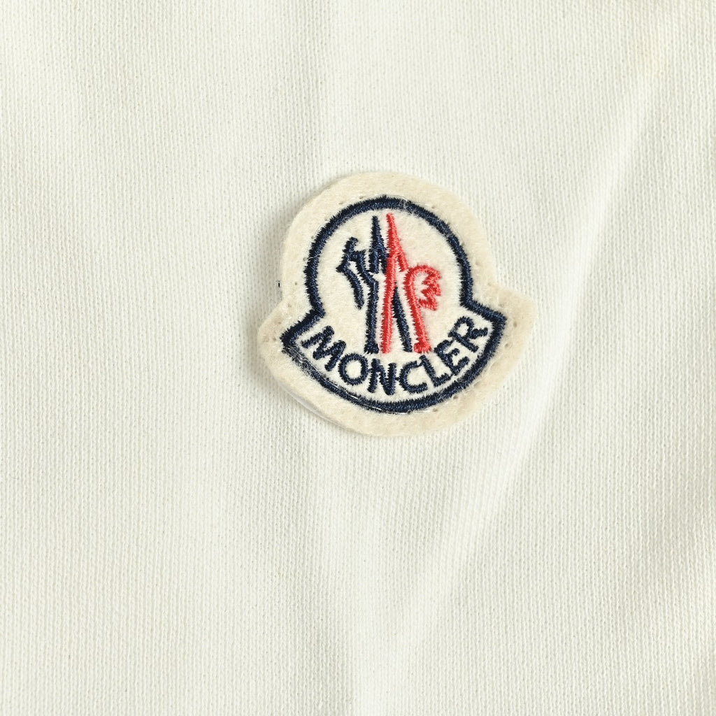 Moncler 26SS Collar Arc Letter Logo Crew Neck Sweatshirt