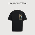 Louis Vuitton 2026SS Crown Embroidery Short Sleeve T-Shirt