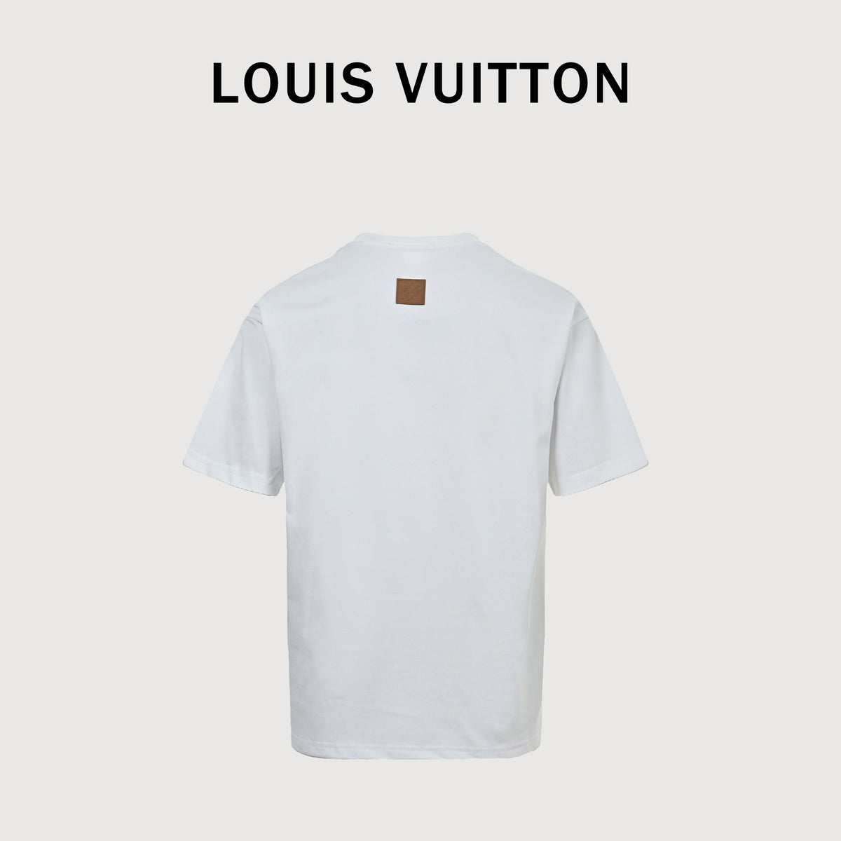Louis Vuitton 2026SS Crown Embroidery Short Sleeve T-Shirt White