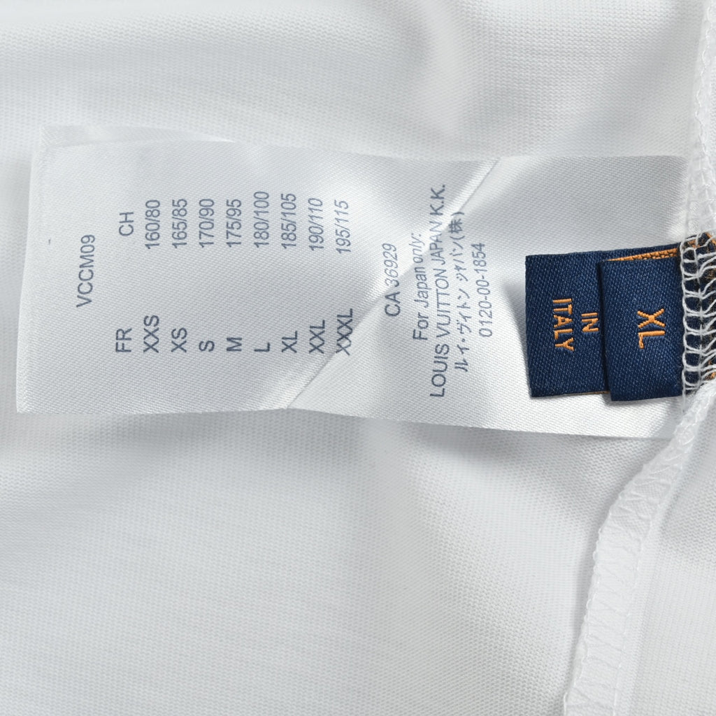 Louis Vuitton 2026SS Crown Embroidery Short Sleeve T-Shirt White