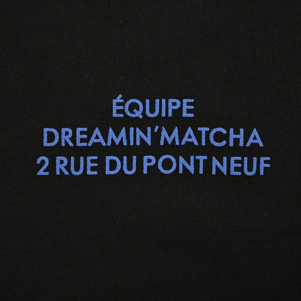 Louis Vuitton 25FW Dreamin' Man Graffiti Slogan Print Long Sleeve T-Shirt Black