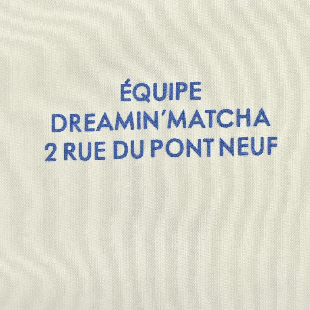 Louis Vuitton 25FW Dreamin' Man Graffiti Slogan Print Long Sleeve T-Shirt White