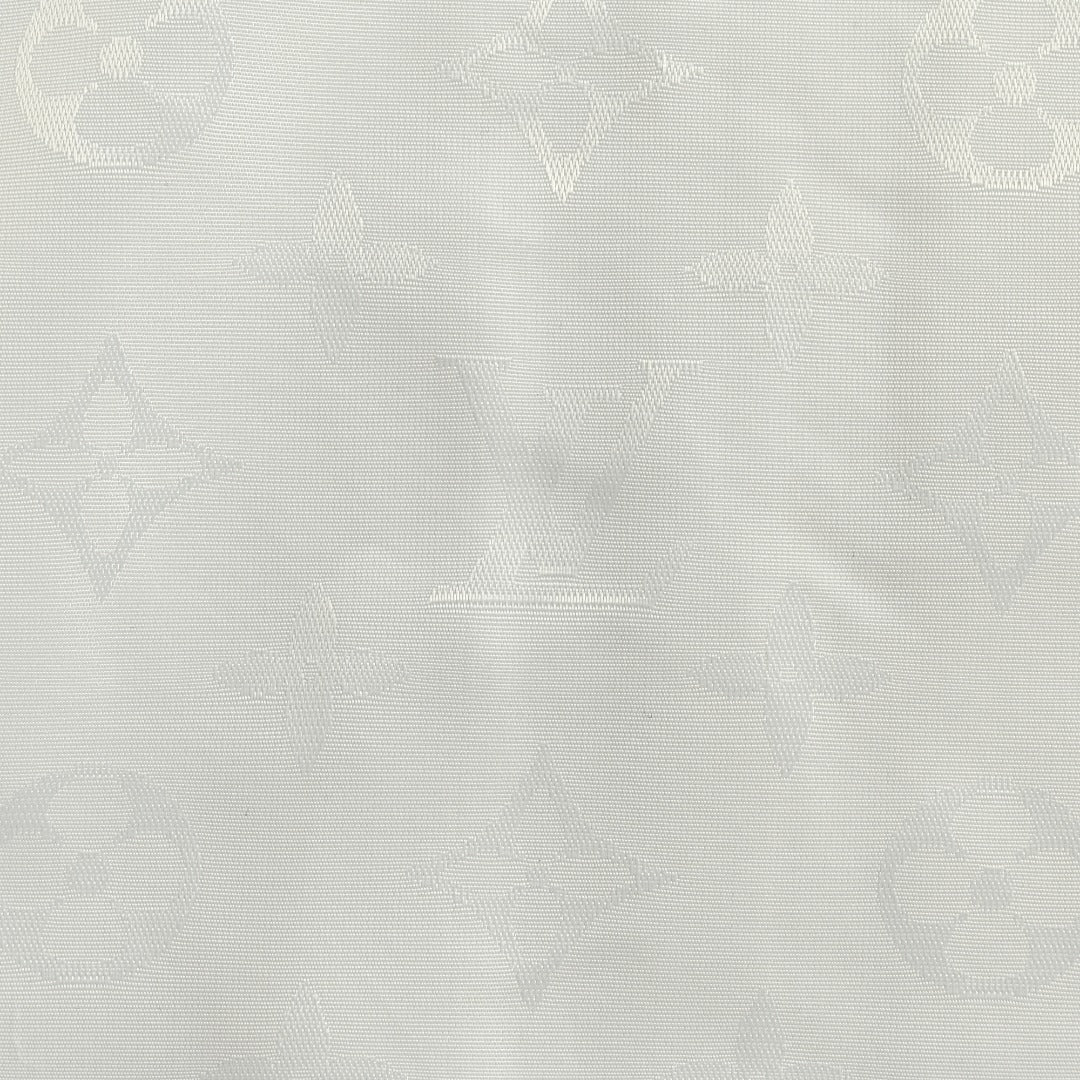 Louis Vuitton LV Monogram Jacquard Fleece Stand Collar Jacket Cream