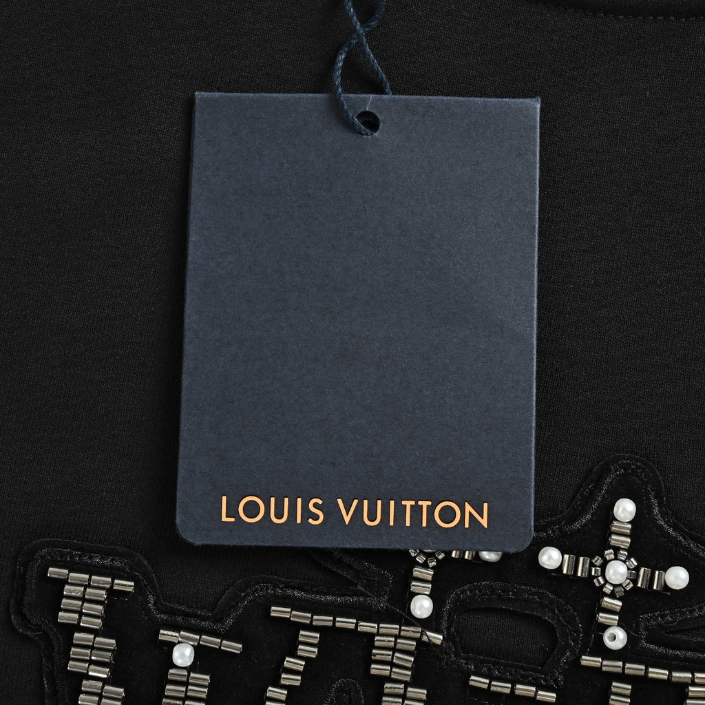 Louis Vuitton LV Beaded Embroidered Sweatshirt