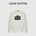 Louis Vuitton LV Beaded Embroidered Sweatshirt - White