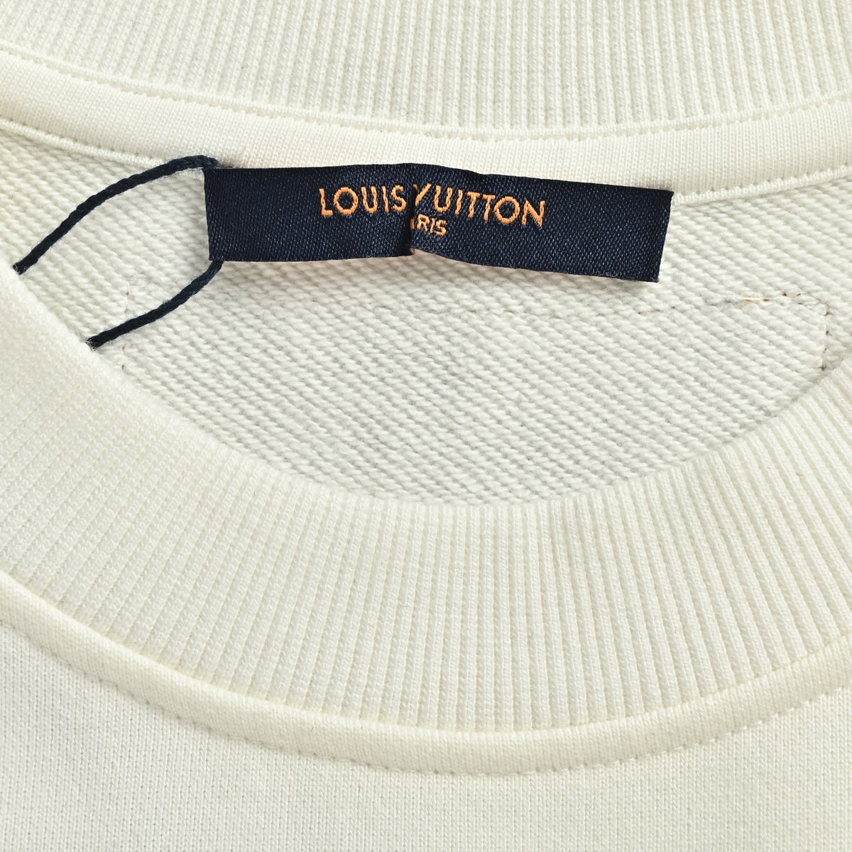 Louis Vuitton LV Beaded Embroidered Sweatshirt - White