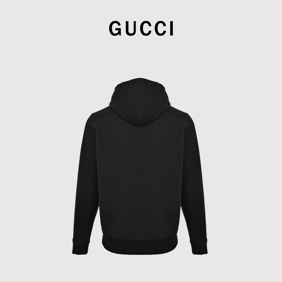 Gucci 26FW 3D Embroidered GG Hoodie - Black