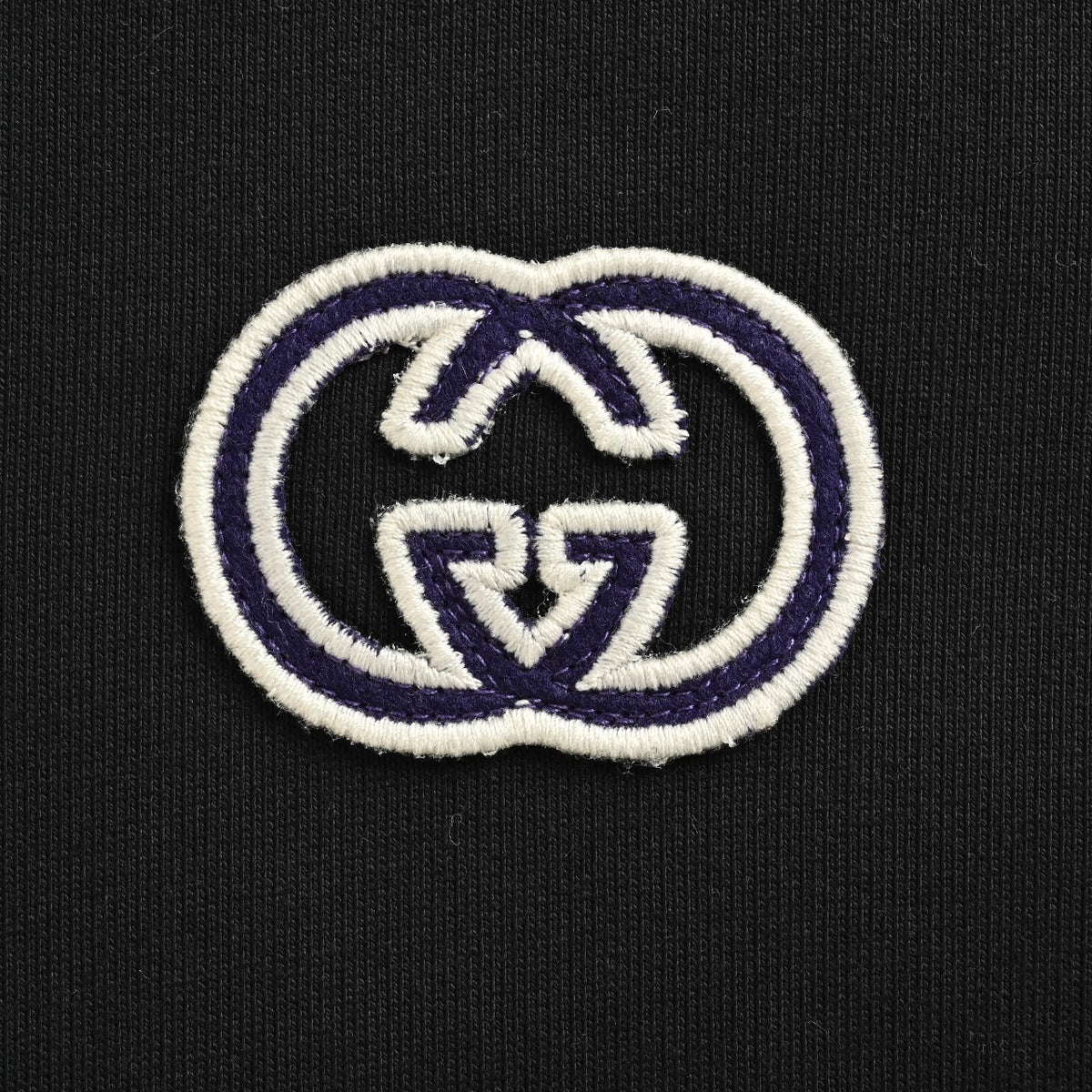Gucci 26FW 3D Embroidered GG Hoodie - Black