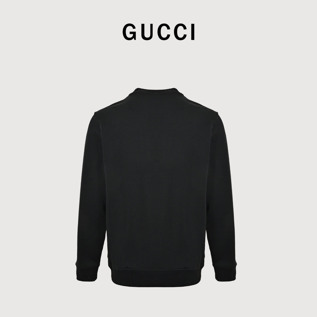 Gucci 26F Vintage Letter Sweatshirt - White