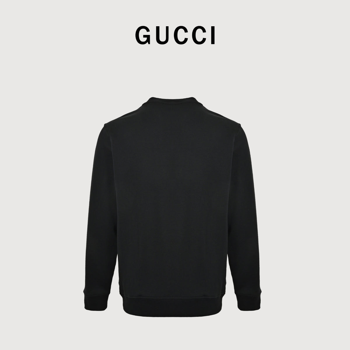 Gucci 26F Vintage Letter Sweatshirt - White