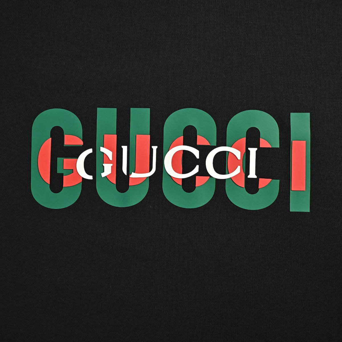 Gucci 26F Vintage Letter Sweatshirt - White