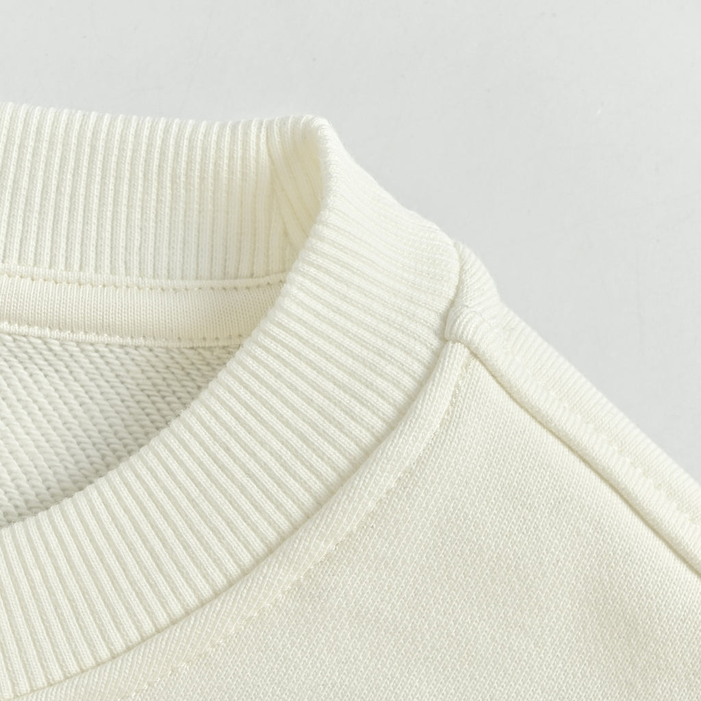 Gucci 26F Vintage Letter Sweatshirt - White