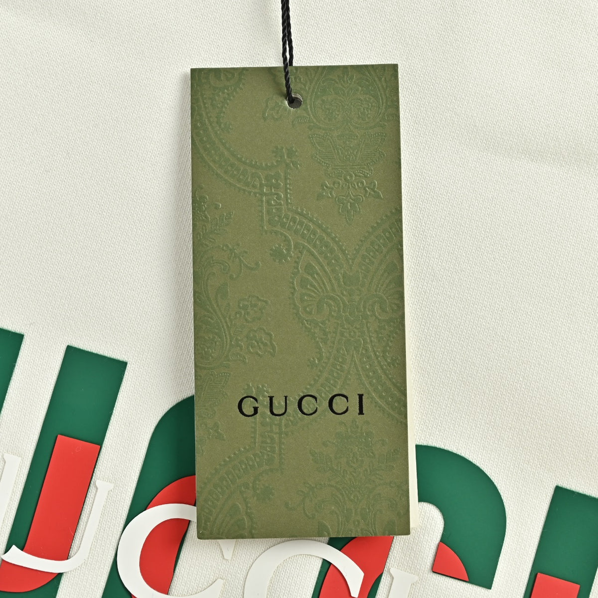 Gucci 26F Vintage Letter Sweatshirt - White
