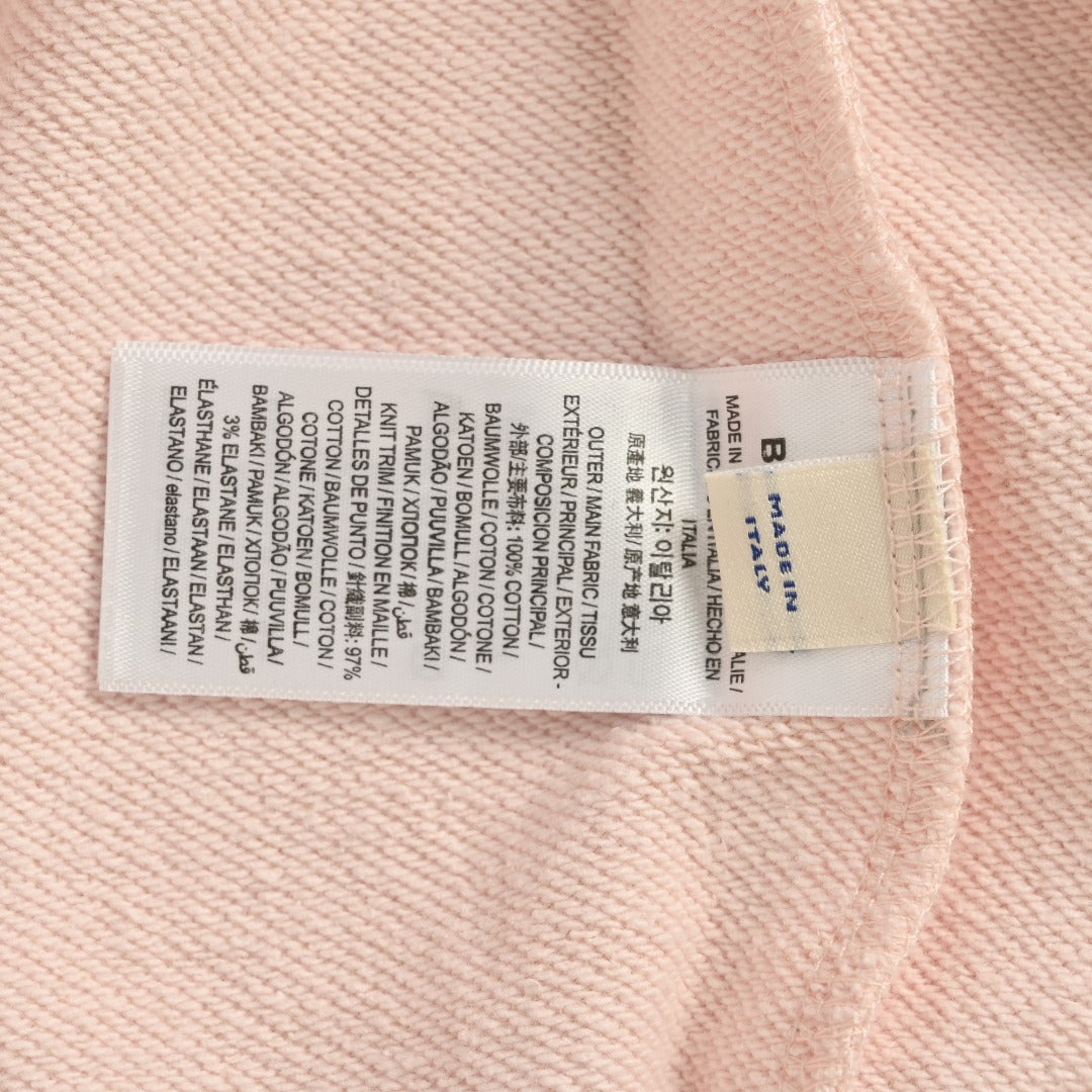 Gucci 26F Vintage Letter Print Crew Neck Sweatshirt White