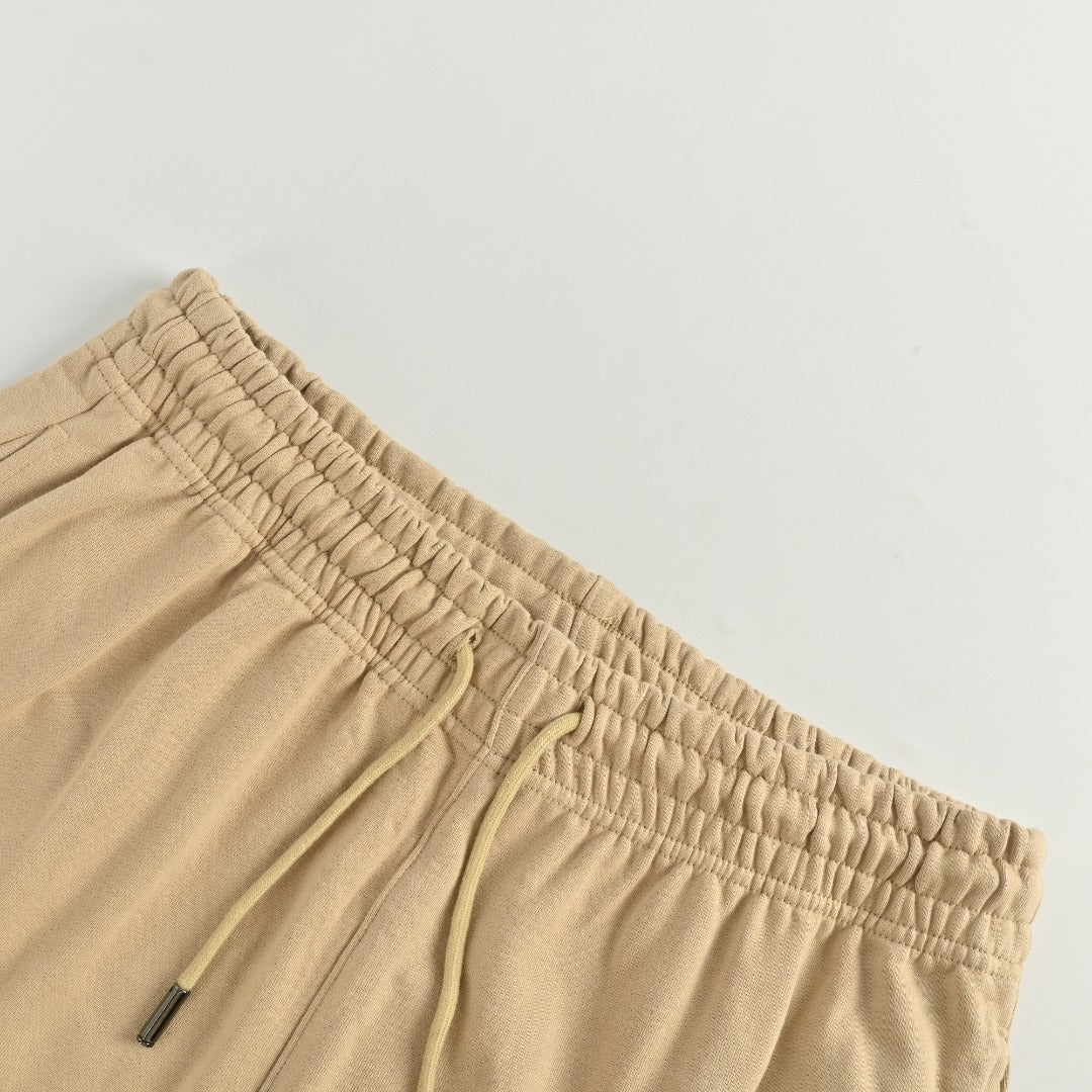 Burberry 25FW Back Pocket Equestrian Knight Cross-Stitch Embroidery Jogger Trousers Khaki