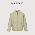Burberry 26SS Sleeve Equestrian Knight Embroidery Spread Collar Jacket Sand