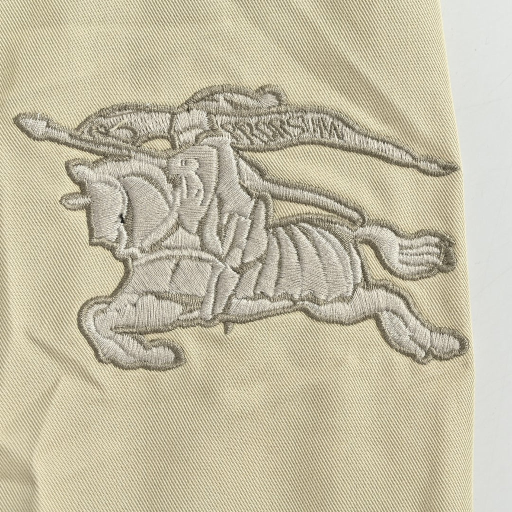 Burberry 26SS Sleeve Equestrian Knight Embroidery Spread Collar Jacket Sand