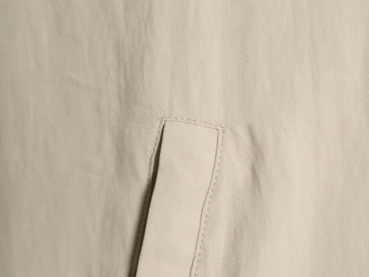Brunello Cucinelli BC Travelwear Embroidered-Badge Stand-Collar Jacket - Beige