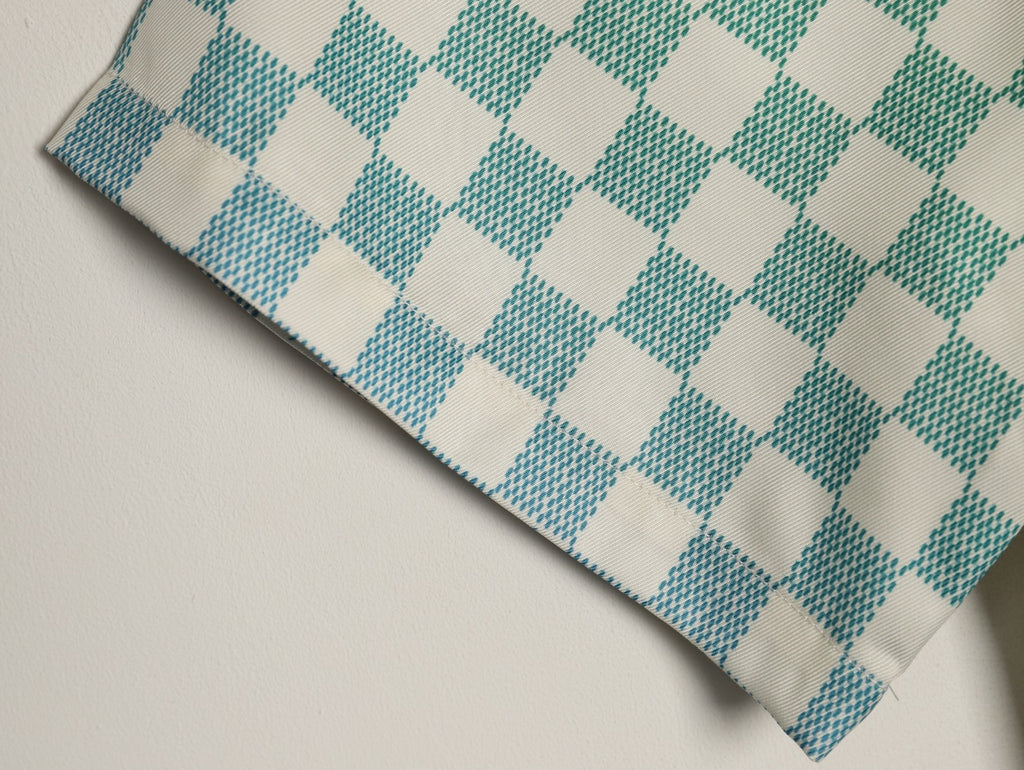 Louis Vuitton Gradient Checkerboard Short-Sleeve Shirt - Mint Grey