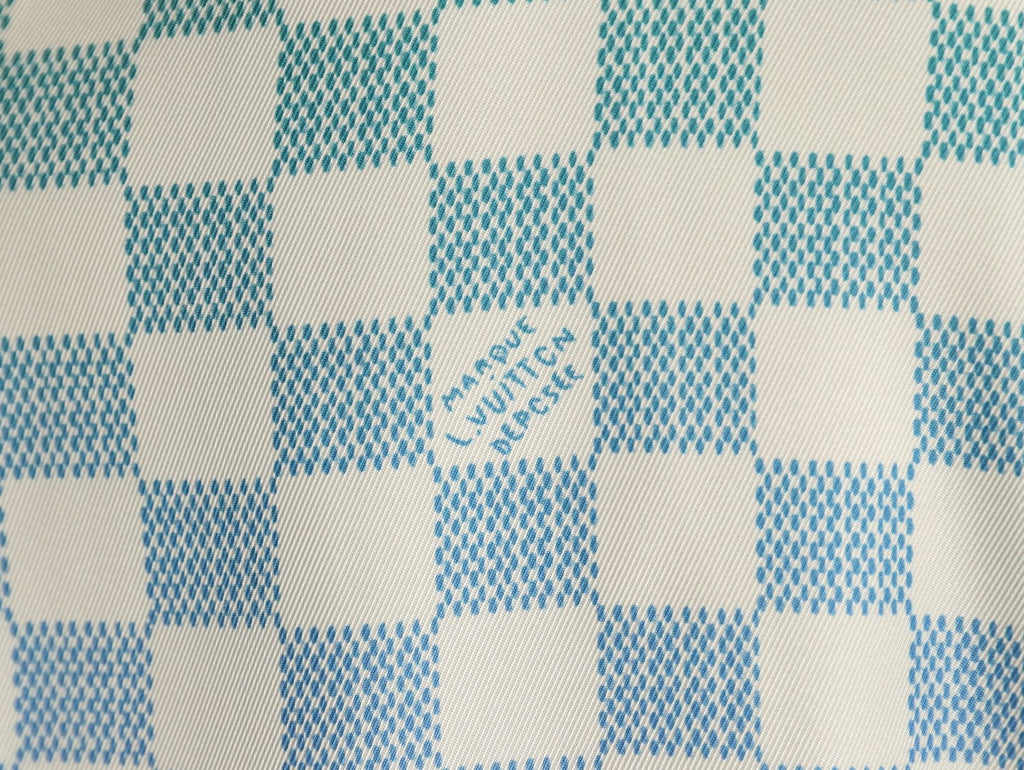 Louis Vuitton Gradient Checkerboard Short-Sleeve Shirt - Mint Grey