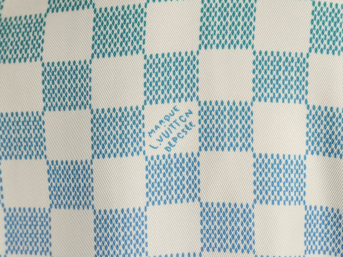 Louis Vuitton Gradient Checkerboard Short-Sleeve Shirt - Mint Grey