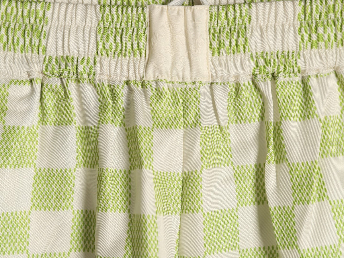 Louis Vuitton Gradient Checkerboard Shorts - Mint Grey