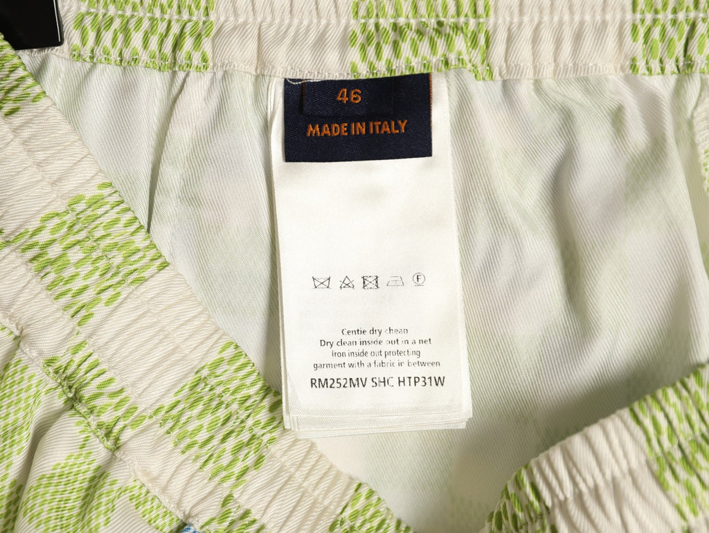 Louis Vuitton Gradient Checkerboard Shorts - Mint Grey