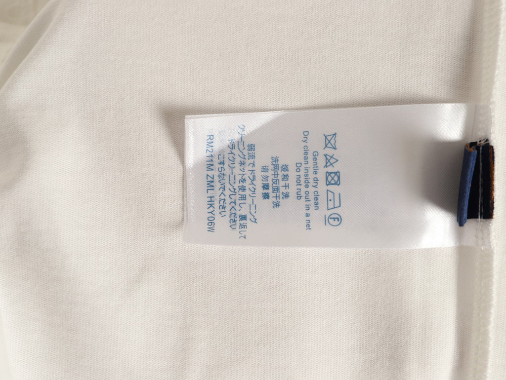 Louis Vuitton Melting Monogram Embroidered T-Shirt - Ivory