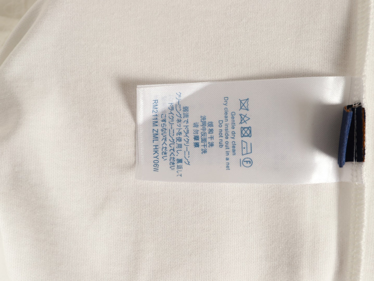 Louis Vuitton Melting Monogram Embroidered T-Shirt - Ivory