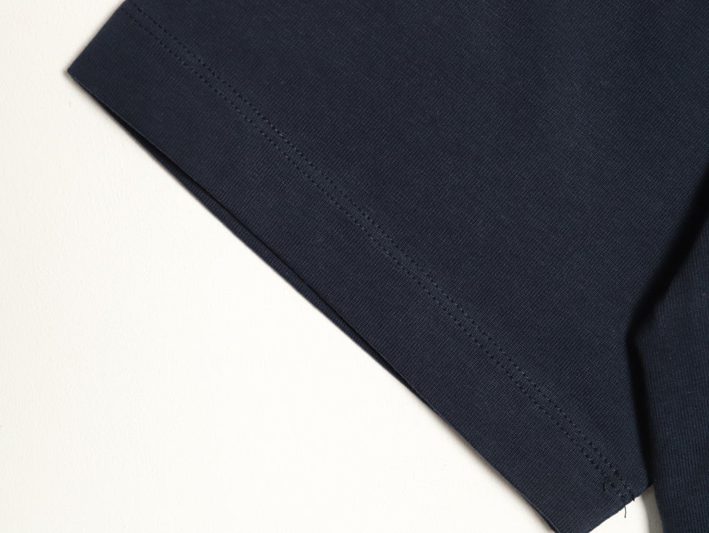 Louis Vuitton Melting Monogram Embroidered T-Shirt - Navy