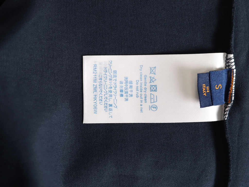 Louis Vuitton Melting Monogram Embroidered T-Shirt - Navy