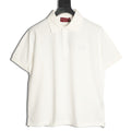 Gucci GG Embroidered Short-Sleeve Polo Shirt - White