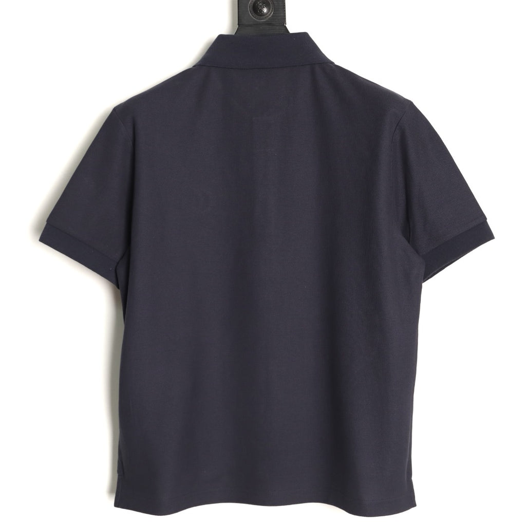 Gucci GG Embroidered Short-Sleeve Polo Shirt - Navy
