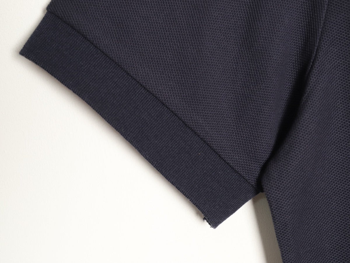 Gucci GG Embroidered Short-Sleeve Polo Shirt - Navy