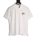 Louis Vuitton 25SS Letter-Detail Short-Sleeve Polo - White