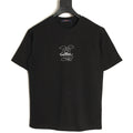 Louis Vuitton Dashed Cloud Logo Graphic T-Shirt - Black