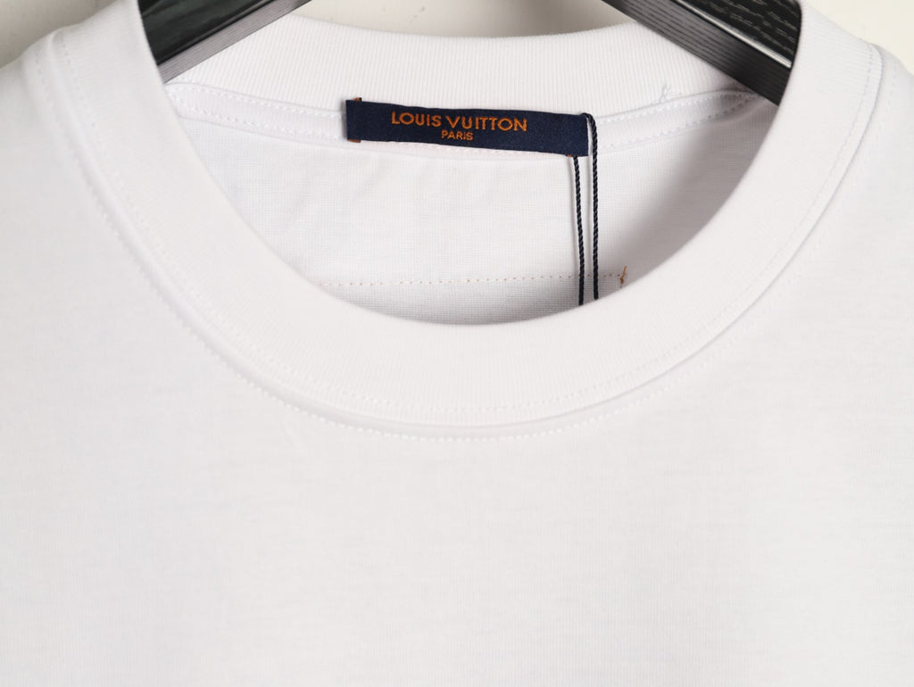 Louis Vuitton Astronaut Graphic Short-Sleeve T-Shirt - White