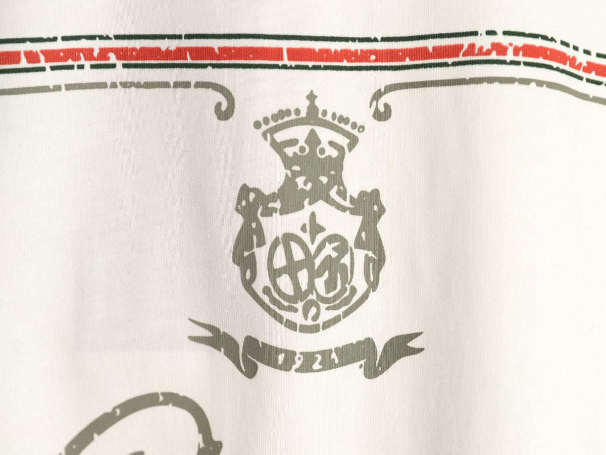 Gucci 26SS Vintage Emblem Graphic T-Shirt - White