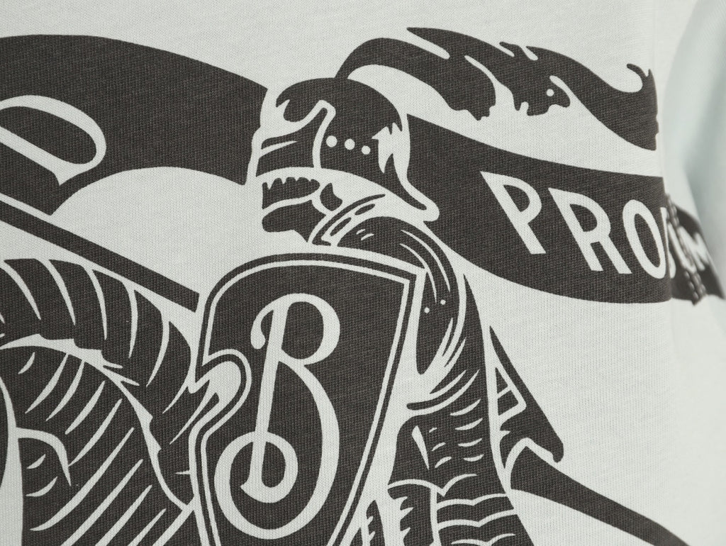 Burberry Equestrian Knight Graphic Short-Sleeve T-Shirt - Off-White