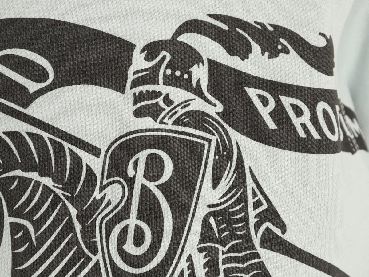 Burberry Equestrian Knight Graphic Short-Sleeve T-Shirt - Off-White