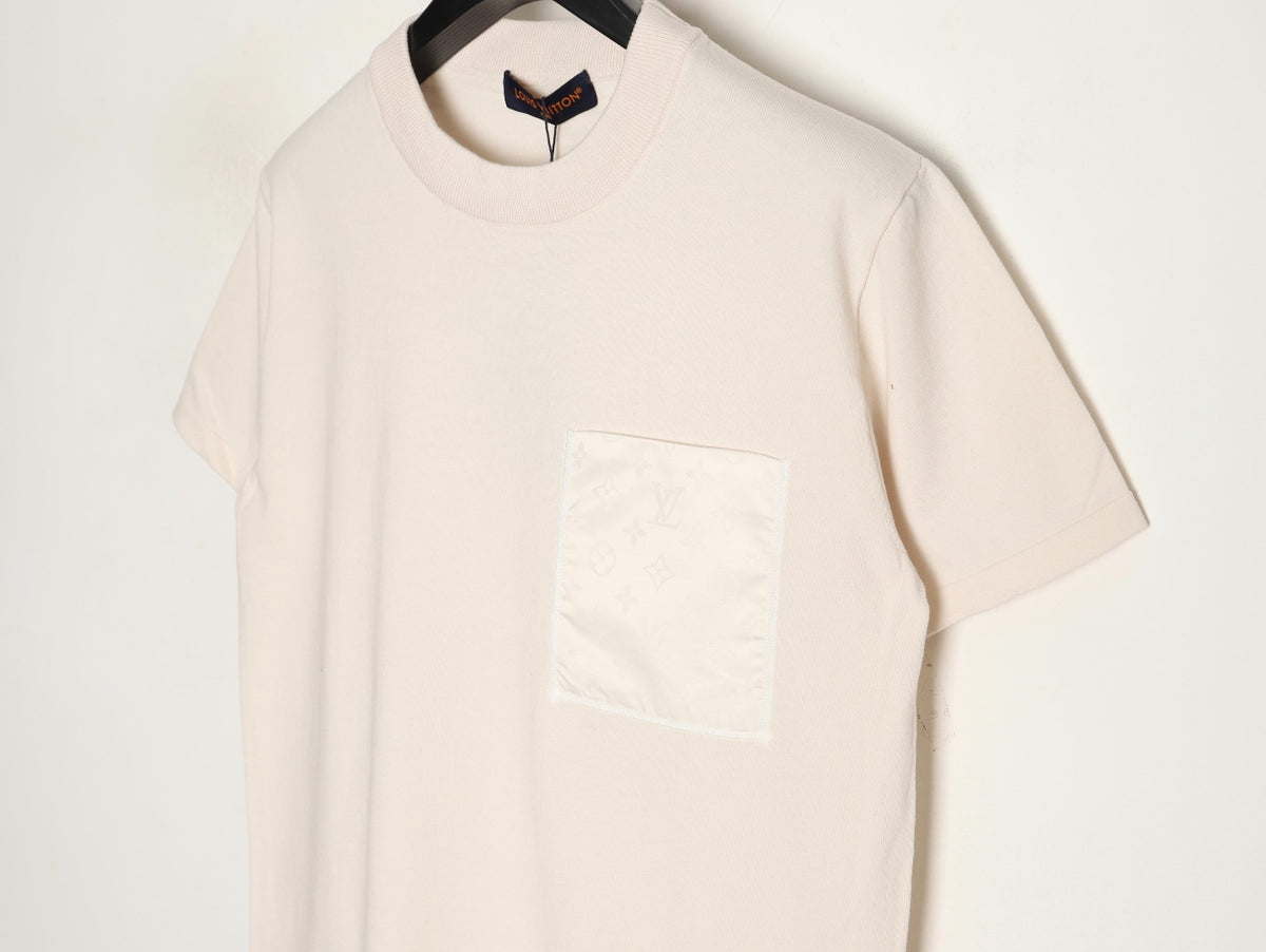 Louis Vuitton Jacquard Panel Short-Sleeve T-Shirt - Ecru