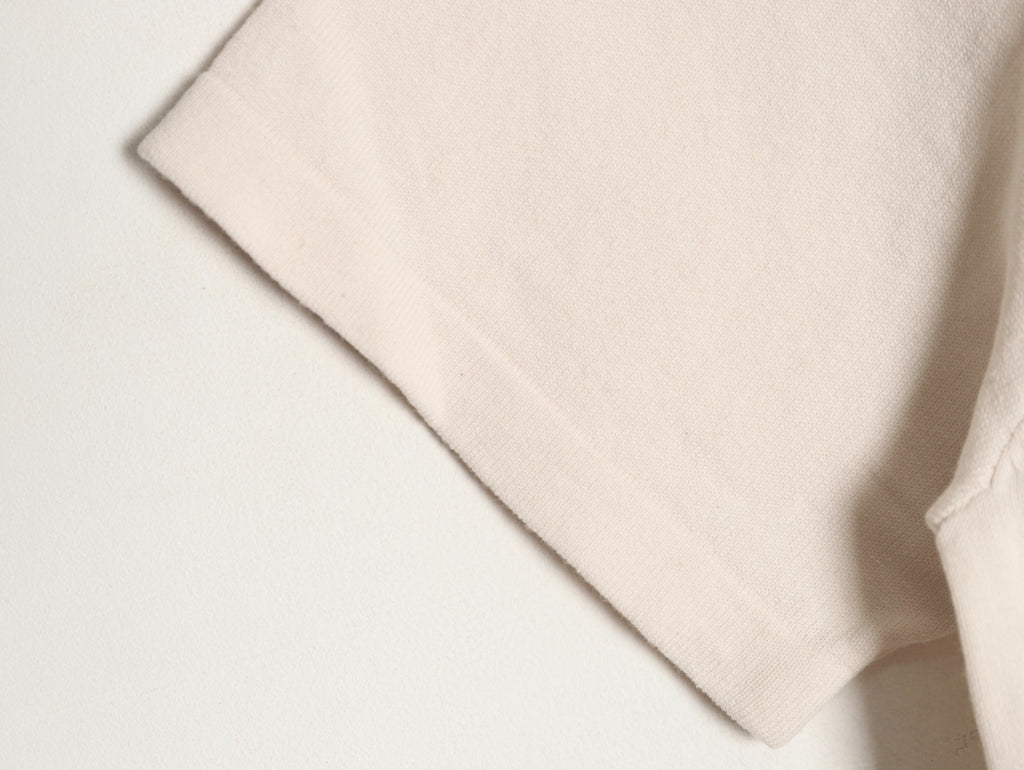 Louis Vuitton Jacquard Panel Short-Sleeve T-Shirt - Ecru