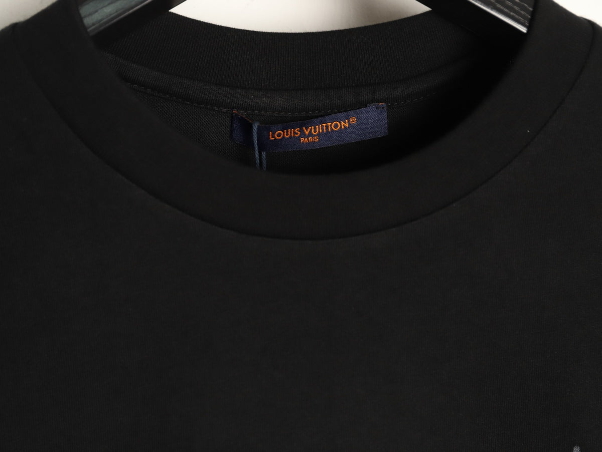 Louis Vuitton Four-Element Graphic T-Shirt - Black