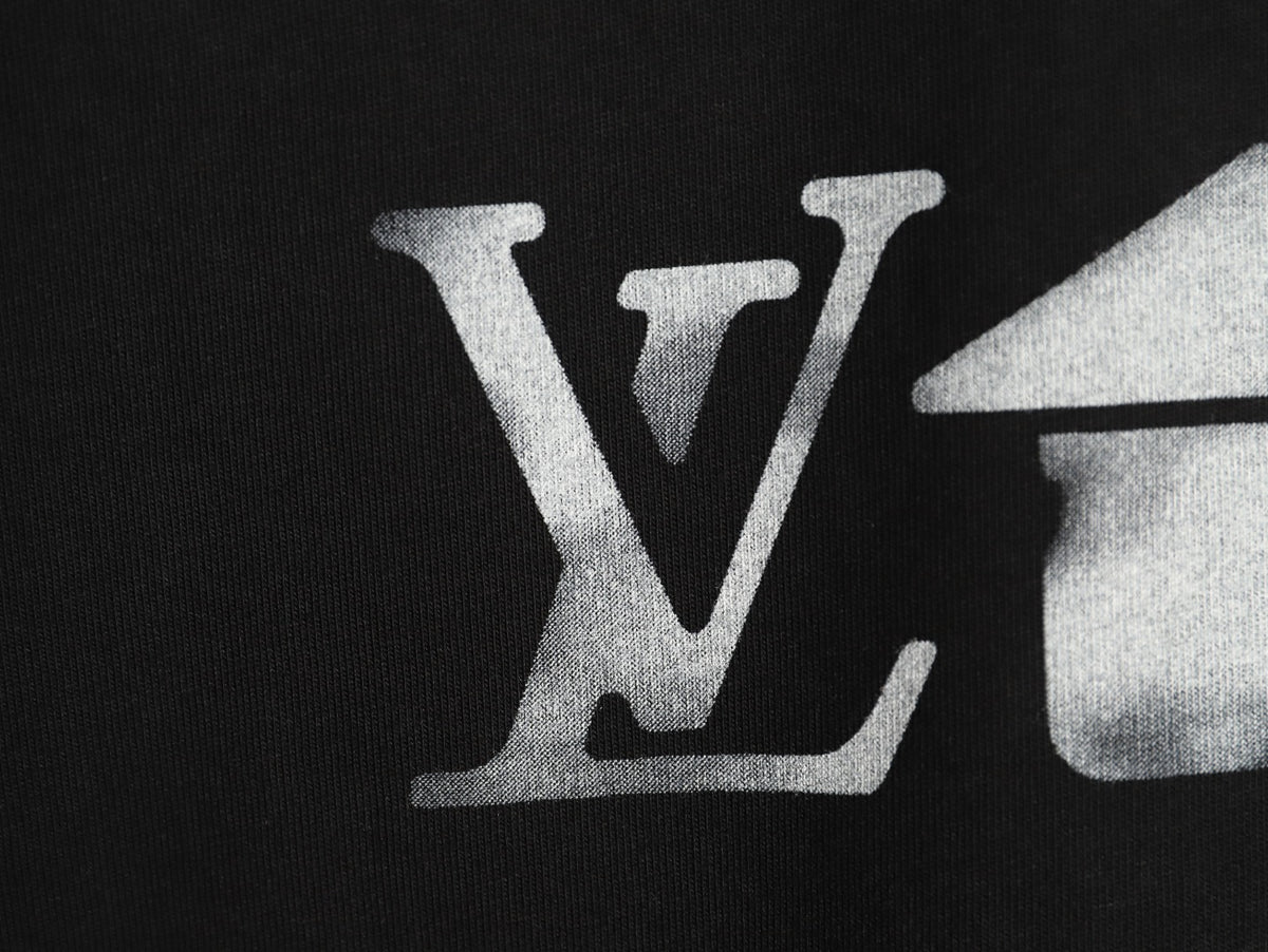 Louis Vuitton Four-Element Graphic T-Shirt - Black