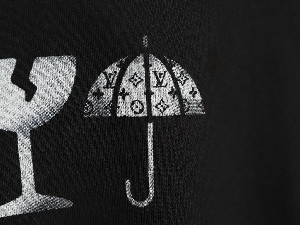 Louis Vuitton Four-Element Graphic T-Shirt - Black