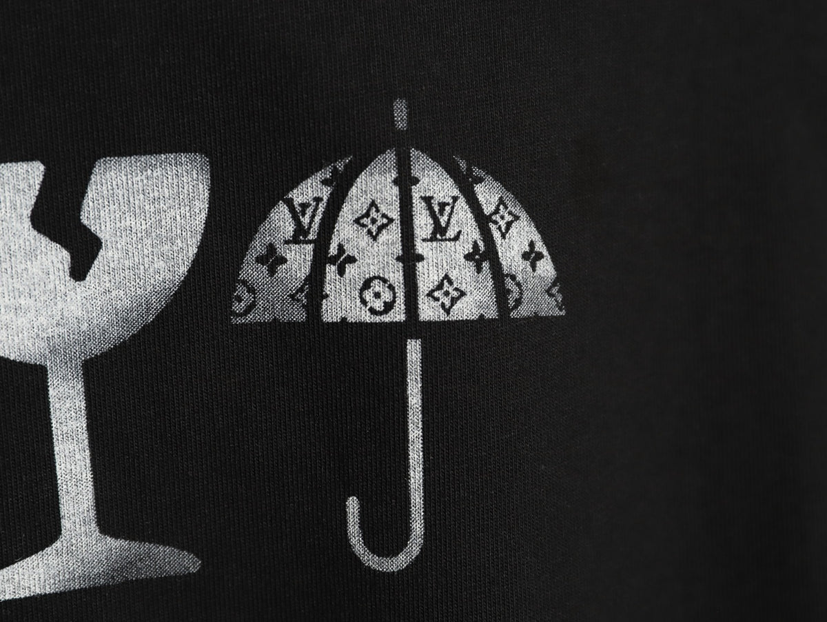 Louis Vuitton Four-Element Graphic T-Shirt - Black