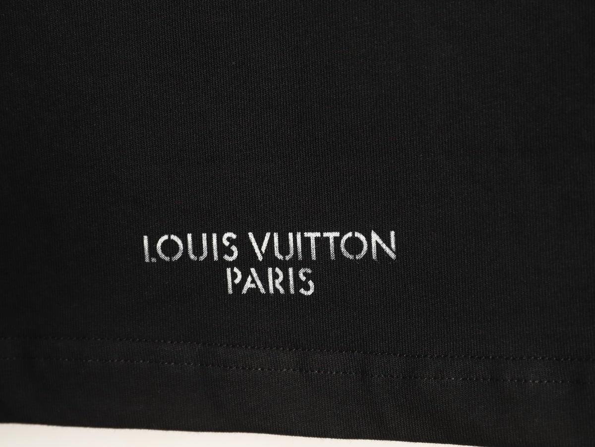 Louis Vuitton Four-Element Graphic T-Shirt - Black