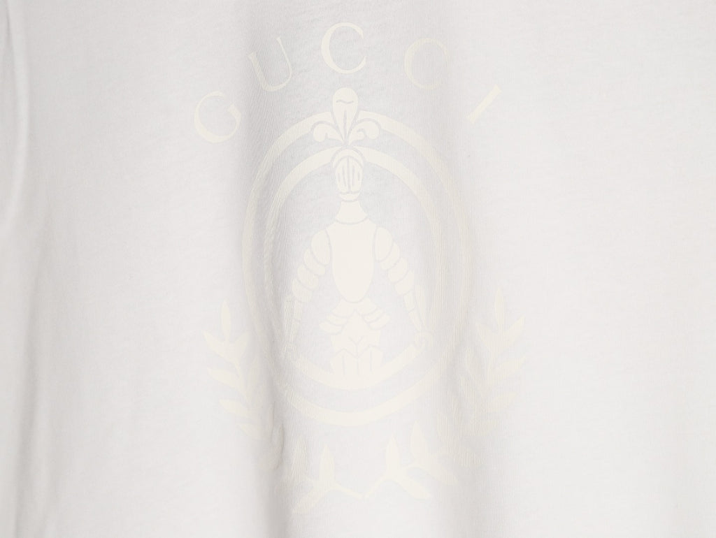 Gucci Crew-Neck Short-Sleeve T-Shirt - White